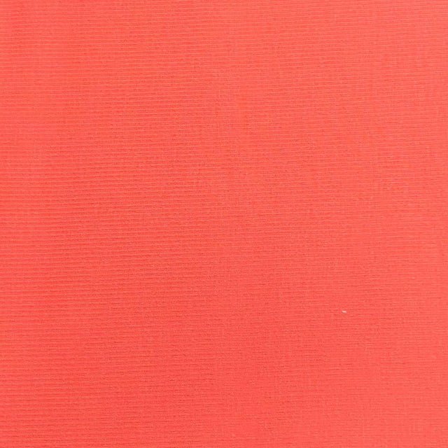 Pound A Metre 3 Metres Luxurious Ribbed Jersey 55” Wide - (Tangerine) (EOL)