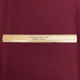 Pound A Metre 3 Metres Luxurious Ribbed Jersey 55” Wide - (Wine) (EOL)