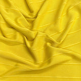 Pound A Metre 3 Metres Luxurious Ribbed Jersey 55” Wide - (Yellow) (EOL)