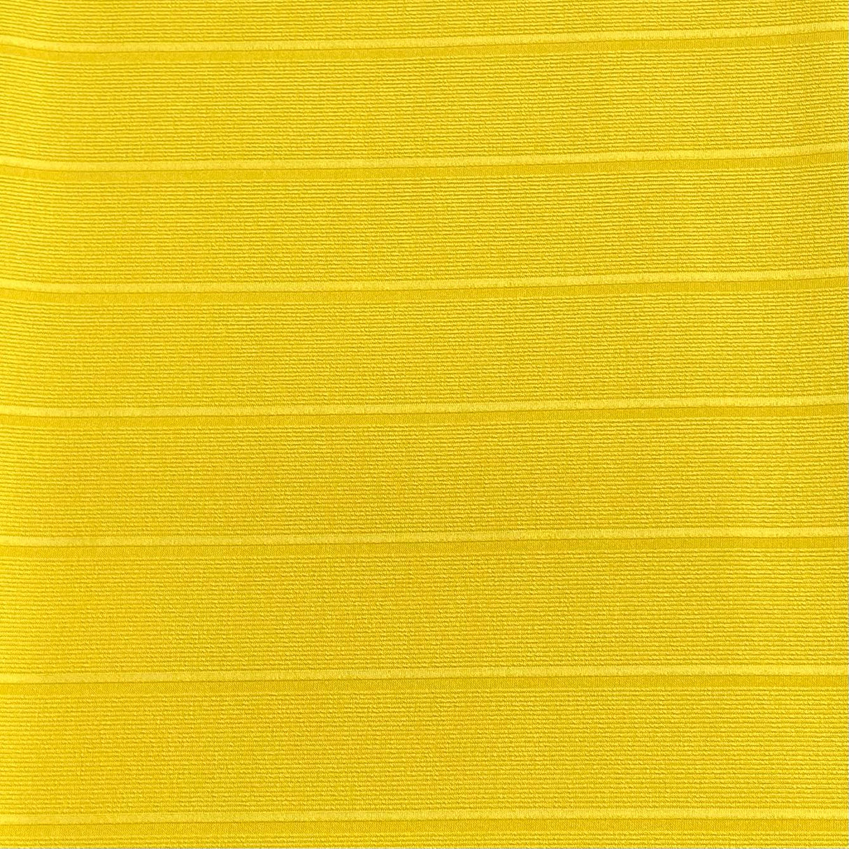 Pound A Metre 3 Metres Luxurious Ribbed Jersey 55” Wide - (Yellow) (EOL)