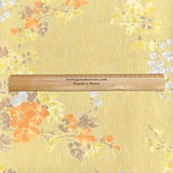 Pound A Metre 3 Metres Luxurious Ribbed Jersey 55” Wide - (Yellow)