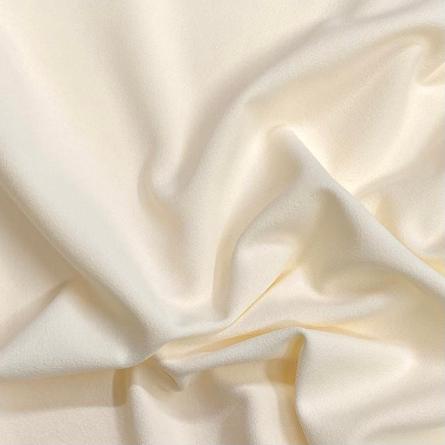 Pound A Metre 3 Metre 3 Metres Luxurious Scuba Crepe 55" Wide (Ivory)