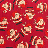 Pound A Metre 3 Metre 3 Metres Luxurious Scuba Jersey 55" Wide (Santa)