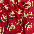 Pound A Metre 3 Metre 3 Metres Luxurious Scuba Jersey 55" Wide (Santa)