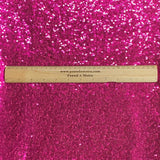 Pound A Metre 3 Metres 3 Metres - Luxurious Sequins On Net - 55" Wide - (Cerise)