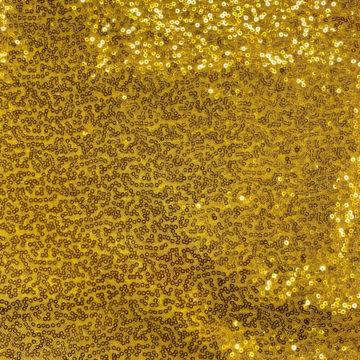 Pound A Metre 3 Metres 3 Metres - Luxurious Sequins On Net - 55" Wide - (Gold)