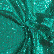 Pound A Metre 3 Metres 3 Metres - Luxurious Sequins On Net - 55" Wide - (Green)