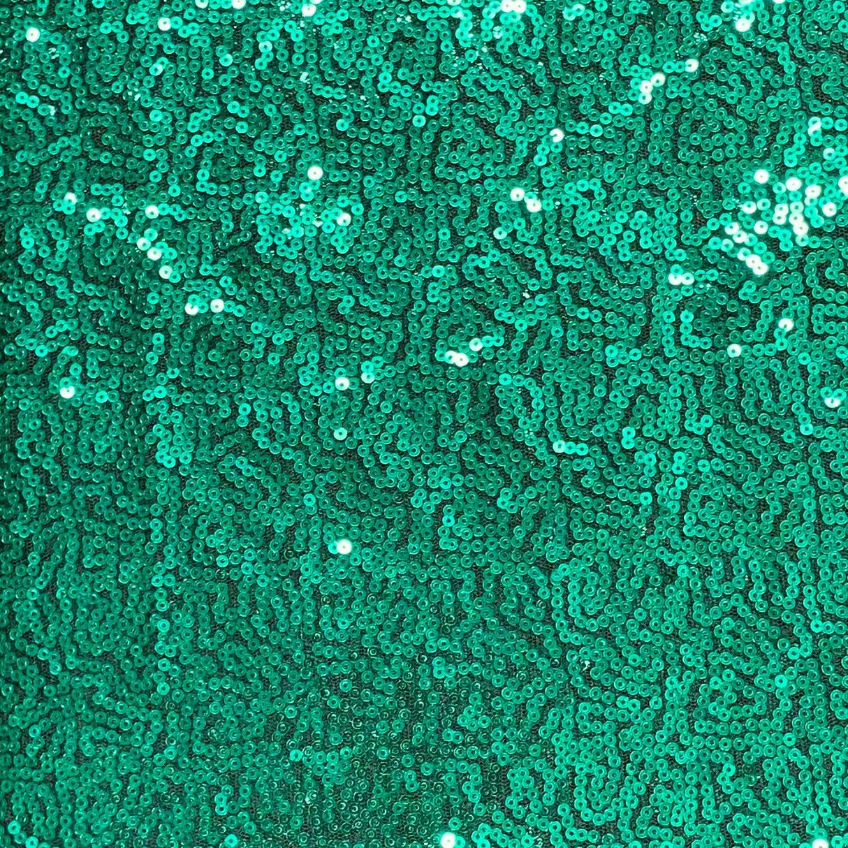 Pound A Metre 3 Metres 3 Metres - Luxurious Sequins On Net - 55" Wide - (Green)