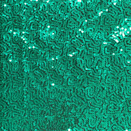 Pound A Metre 3 Metres 3 Metres - Luxurious Sequins On Net - 55" Wide - (Green)