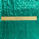 Pound A Metre 3 Metres 3 Metres - Luxurious Sequins On Net - 55" Wide - (Green)