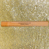 Pound A Metre 3 Metres 3 Metres - Luxurious Sequins On Net - 55" Wide - (Light Gold)