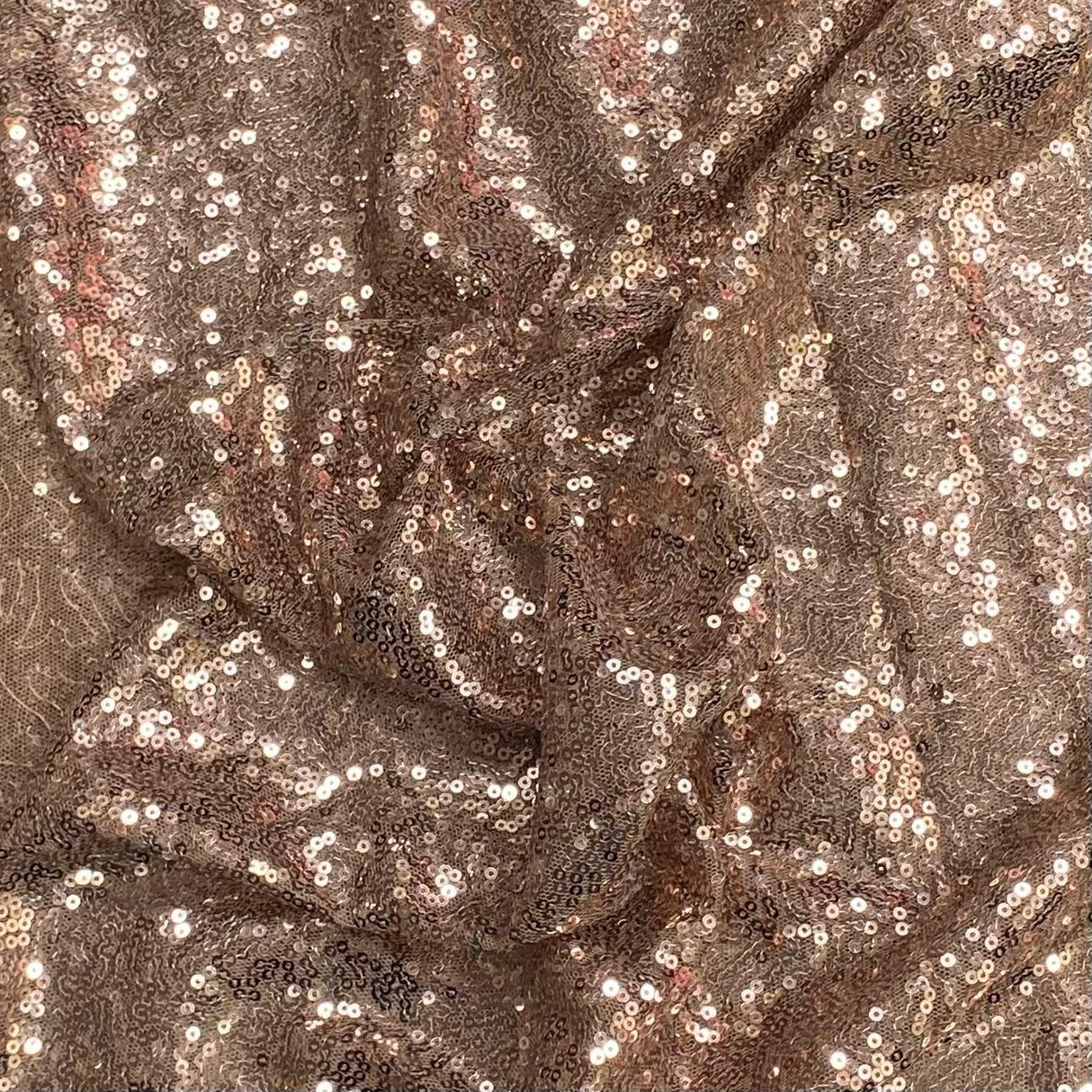 Pound A Metre 3 Metres 3 Metres - Luxurious Sequins On Net - 55" Wide - (Light)