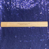 Pound A Metre 3 Metres 3 Metres - Luxurious Sequins On Net - 55" Wide - (Navy)