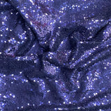 Pound A Metre 3 Metres 3 Metres - Luxurious Sequins On Net - 55" Wide - (Navy)