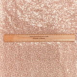 Pound A Metre 3 Metres 3 Metres - Luxurious Sequins On Net - 55" Wide - (Peachy Pink)