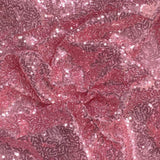 Pound A Metre 3 Metres 3 Metres - Luxurious Sequins On Net - 55" Wide - (Pink)