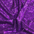 Pound A Metre 3 Metres 3 Metres - Luxurious Sequins On Net - 55" Wide - (Purple)