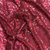 Pound A Metre 3 Metres 3 Metres - Luxurious Sequins On Net - 55" Wide - (Wine)