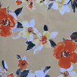 Pound A Metre 3 Metres Luxurious Slinky Jersey - 55" Wide  (Flower)