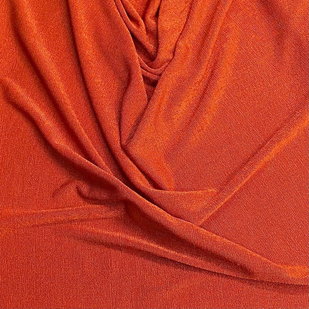 Pound A Metre 3 Metres Luxurious Slinky Jersey - 55" Wide  (Rust) (EOL)