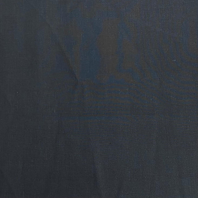 Pound A Metre 3 Metres Luxurious Soft Cotton Linen 55" Wide - (Black)