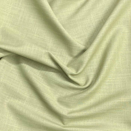 Pound A Metre 3 Metres Luxurious Soft Cotton Linen 55" Wide - (Green)