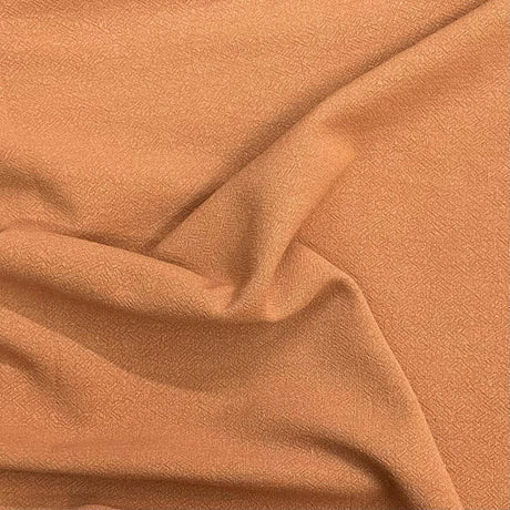 Pound A Metre 3 Metres, Luxurious Soft Cotton Linen 55" Wide - (Rust)