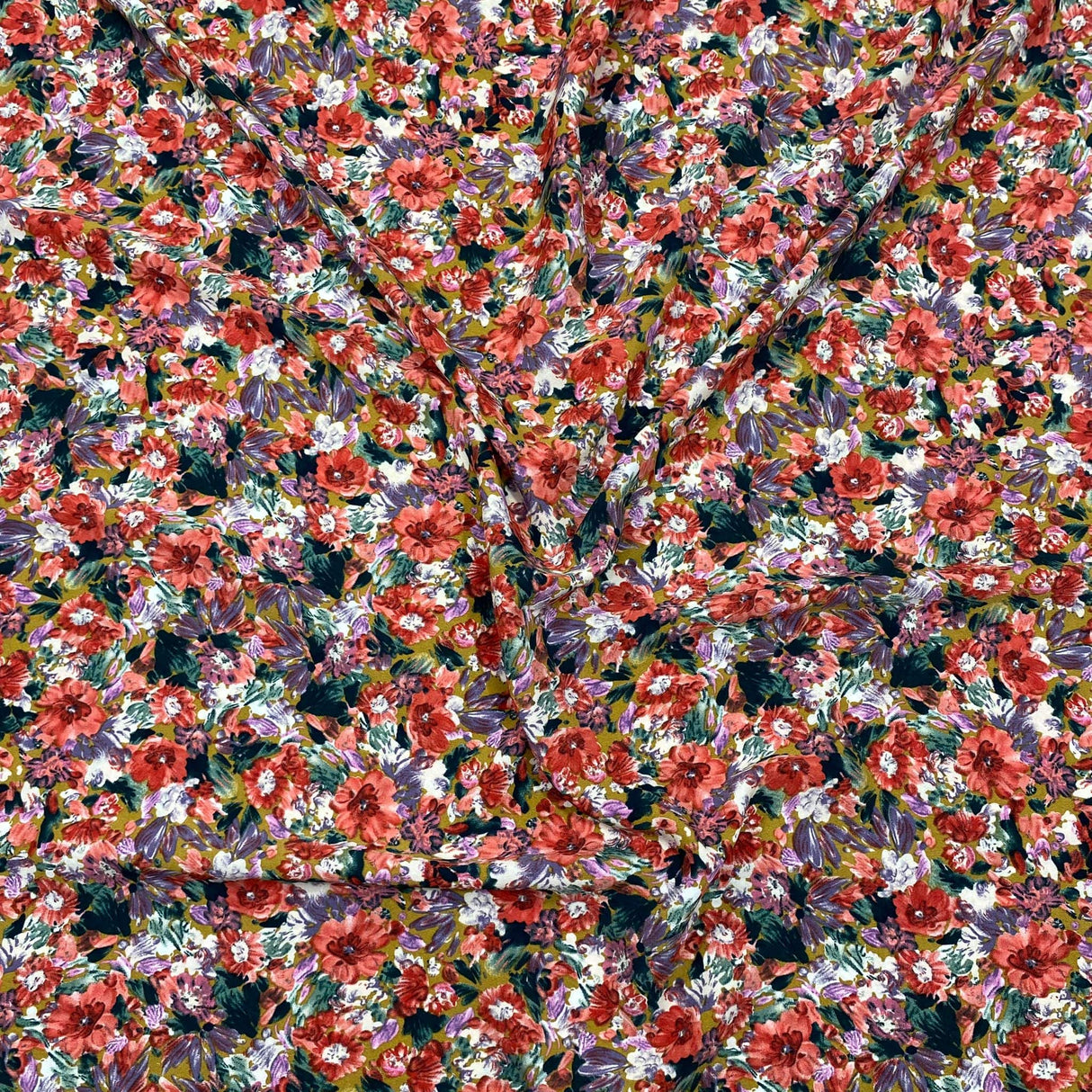 Pound A Metre 3 Metre 3 Metres Luxurious Solara Crepe 55" Wide (Alstroemeria)