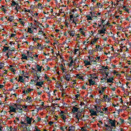 Pound A Metre 3 Metre 3 Metres Luxurious Solara Crepe 55" Wide (Alstroemeria)