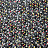 Pound A Metre 3 Metre 3 Metres Luxurious Solara Crepe 55" Wide (Black Garden)