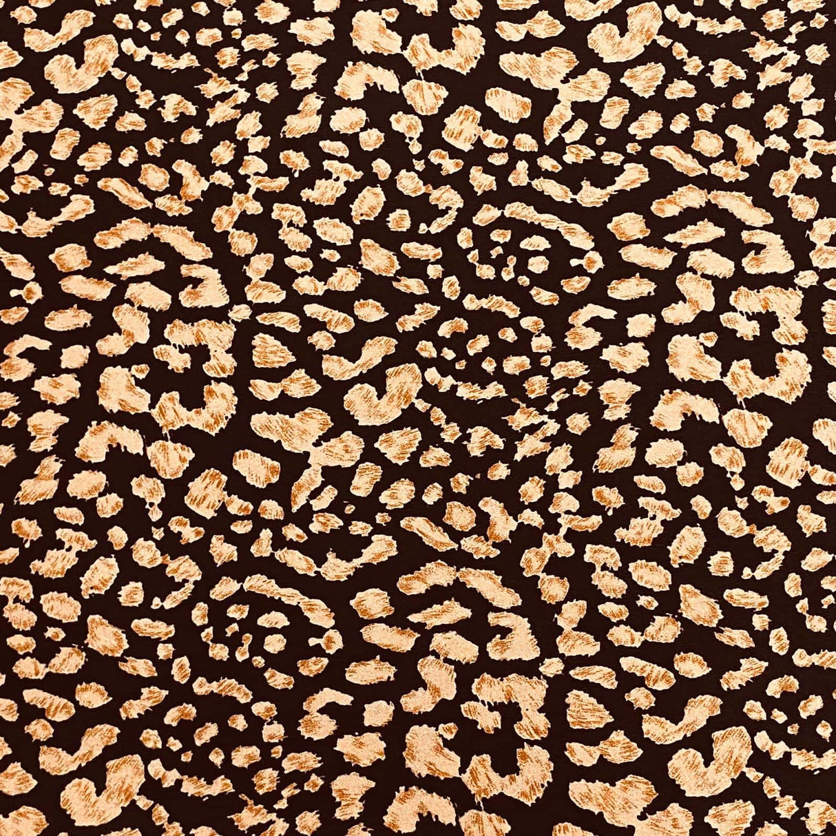 Pound A Metre 3 Metre 3 Metres Luxurious Solara Crepe 55" Wide (Cheetah)