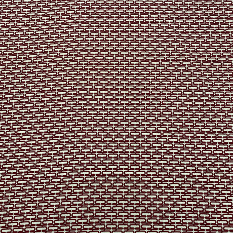 Pound A Metre 3 Metre 3 Metres Luxurious Solara Crepe 55" Wide (Cream & Maroon)