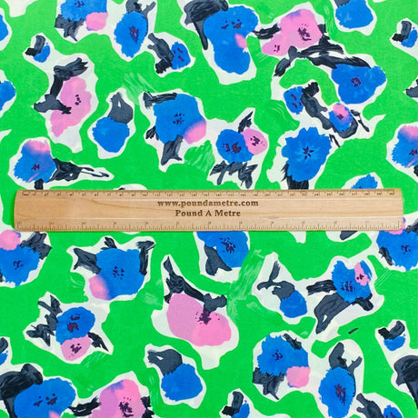 Pound A Metre 3 Metre 3 Metres Luxurious Solara Crepe 55" Wide (Floral)