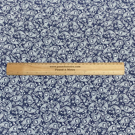 Pound A Metre 3 Metre 3 Metres Luxurious Solara Crepe 55" Wide (Paisley)