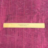 Pound A Metre 3 Metres Luxurious Stripe Organza - 55 " Wide  (Burgundy) (£1)