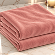 Pound A Metre 3 Metres Luxurious Terry Velour Fabric – 55" Wide (Mauve)