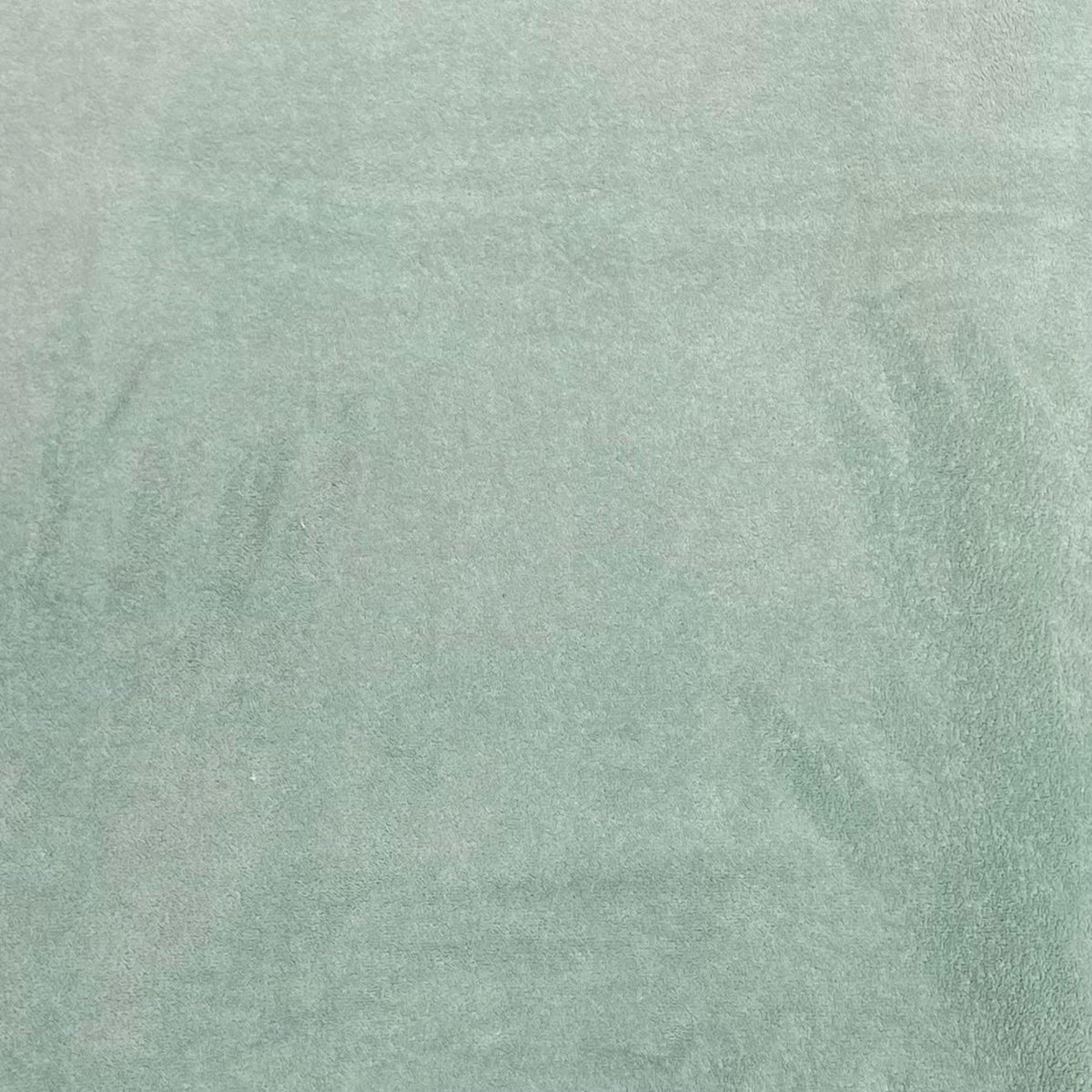Pound A Metre 3 Metres Luxurious Terry Velour Fabric – 55" Wide (Sage Green)