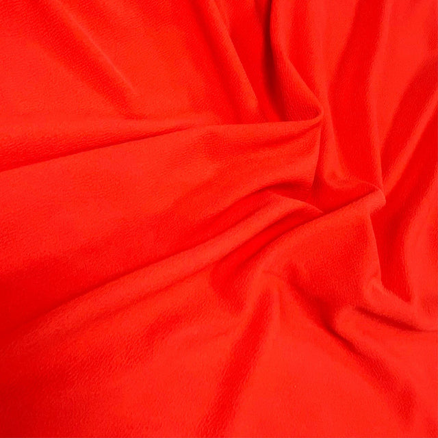Pound A Metre 3 Metres Luxurious Textured Jersey 55" Wide (Tomato Red)