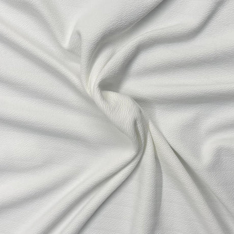 Pound A Metre 3 Metres Luxurious Textured Jersey 55" Wide (White)