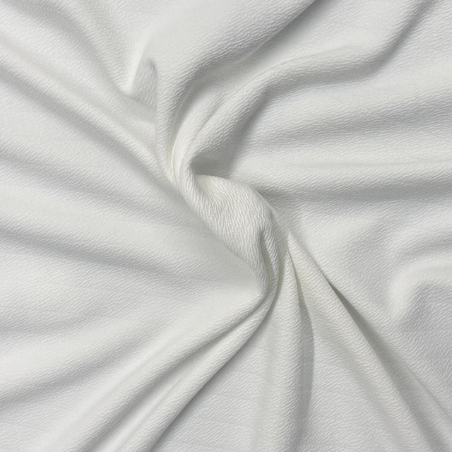 Pound A Metre 3 Metres Luxurious Textured Jersey 55" Wide (White)