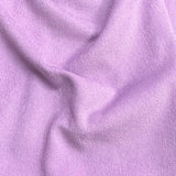 Pound A Metre 3 Metres Luxurious Towelling Fabric – 55" Wide (Lilac)