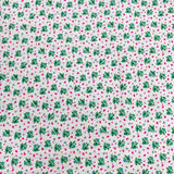 Pound A Metre 3 Metres 3 Metres Luxury 100% Cotton - 36" Wide - (Green Floral)