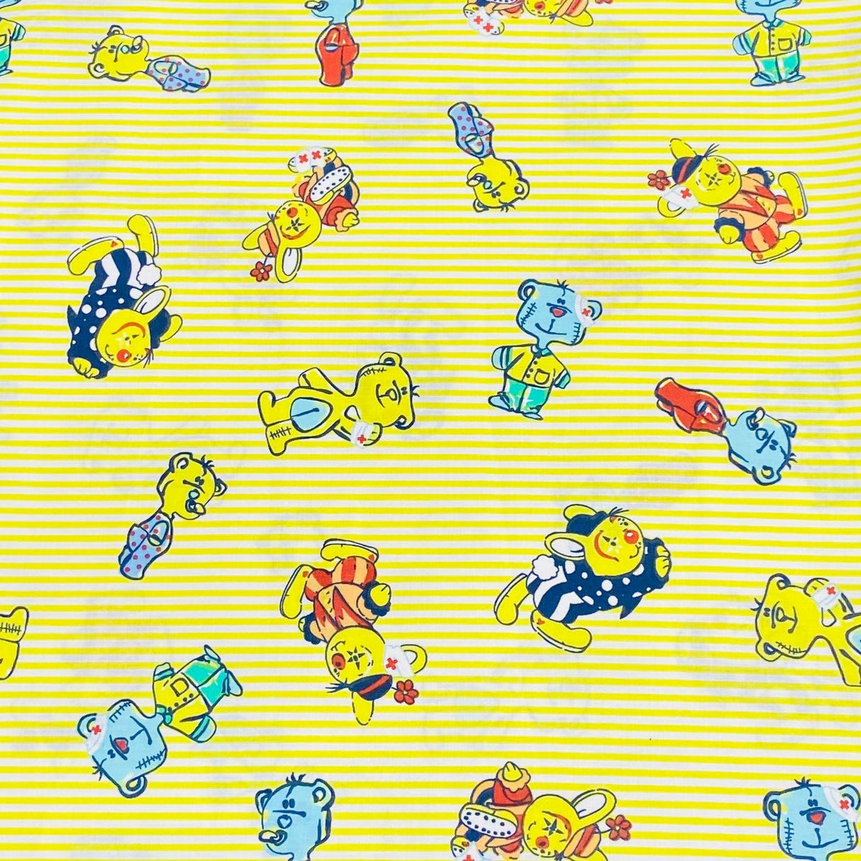 Pound A Metre 3 Metres Luxury 100% Cotton - 45" Wide - (Yellow)