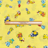 Pound A Metre 3 Metres Luxury 100% Cotton - 45" Wide - (Yellow)
