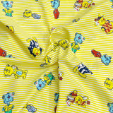 Pound A Metre 3 Metres Luxury 100% Cotton - 45" Wide - (Yellow)