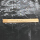 Pound A Metre 3 Metres 3 Metres, Luxury Aurora Foil Tricot Lame 55" Wide (Black)