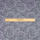 Pound A Metre 3 Metres 3 Metres Luxury Bridal Lace Fabric - 55" Wide (Grey)