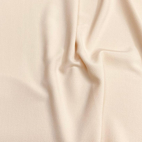 Pound A Metre 3 Metres, Luxury Bubble Crepe - 55” Wide (Beige)