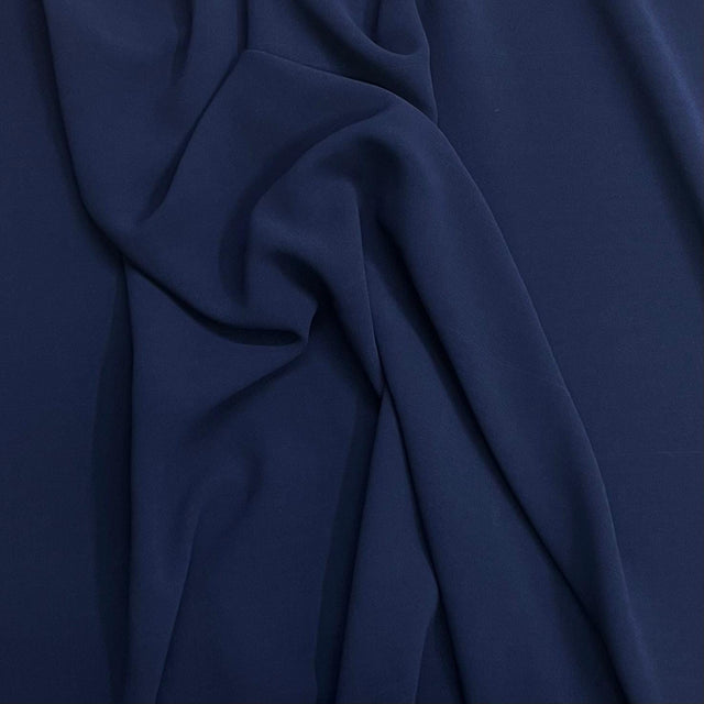 Pound A Metre 3 Metres Luxury Chiffon- 55" Wide- (Navy)