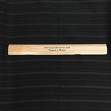 Pound A Metre 3 Metres Luxury Chiffon- 55" Wide- (Stripe Black)